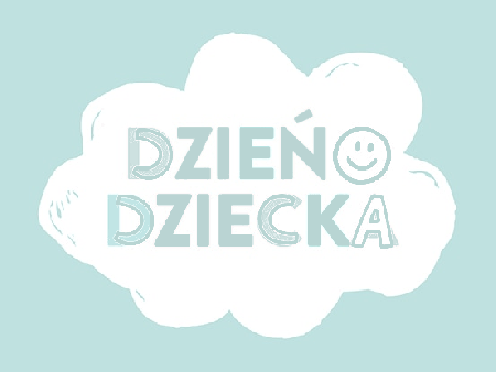 Błękitna kartka z białą chmurką